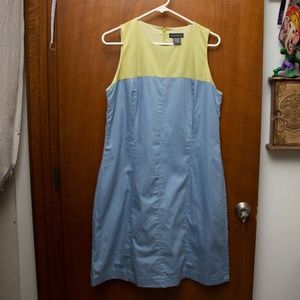 Banana Republic Sleeveless Color Block Dress